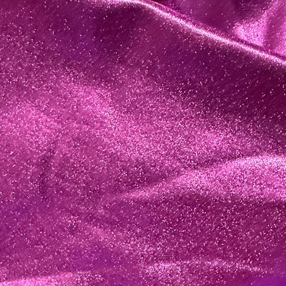 SKIMS NWT Metallic Swim V Waist Cropped Pants in Dragonfruit - Picture 8 of 13